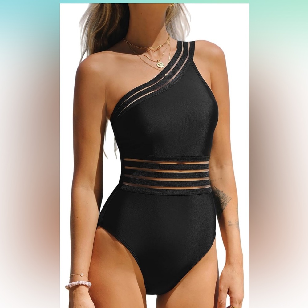 Black swimsuit Cupshe